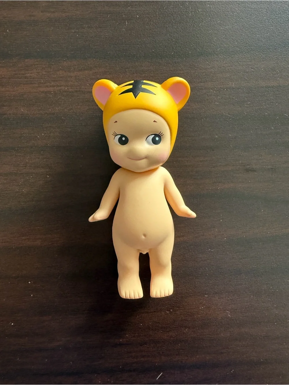 Sonny Angel Yellow Tiger Hood Baby Doll Figurine - Kids Toy
